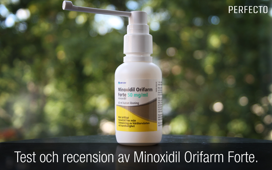 Test: Minoxidil Orifarm Forte! Medel och av manligt håravfall!